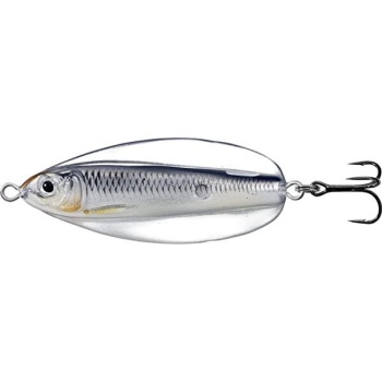 LINGURITA OSCILANTA LIVE TARGET ERRATIC SHINER 6CM/14G SINKING SILVER/BLACK