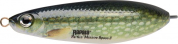 LINGURITA OSCILANTA RAPALA RATTLIN MINNOW SPOON RMSR08 BG 8CM 16G 08 PK