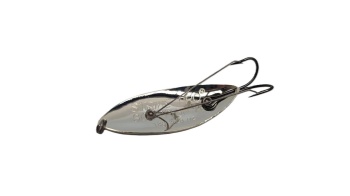 LINGURITA OSCILANTA STRIKE PRO ANTIBRADIS ARGINT STRIKE PRO 7CM / 18G - Img 4
