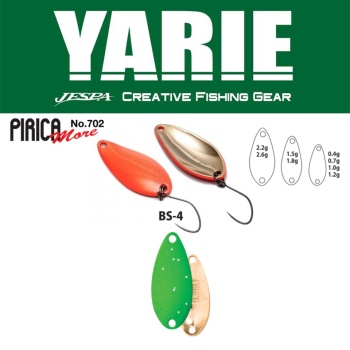 LINGURITA OSCILANTA YARIE JESPA 702 PIRICA MORE 1.5GR CULOARE BS-4 LIME GLITTER