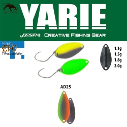 LINGURITA OSCILANTA YARIE JESPA 710T T-FRESH EVO 1.5GR CULOARE AD25 VEGETABLE