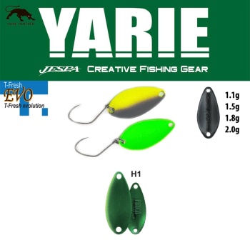 LINGURITA OSCILANTA YARIE JESPA 710T T-FRESH EVO 1.5GR CULOARE H1 GREEN METALLIC