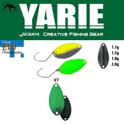 LINGURITA OSCILANTA YARIE JESPA 710T T-FRESH EVO 1.5GR CULOARE V7 OLIVE MINT