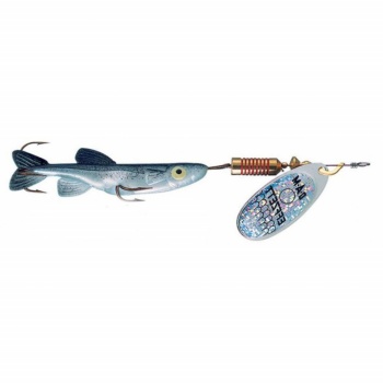 LINGURITA ROTATIVA 7GR DAM EFFZETT MINNOW SILVER BLACK