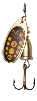 LINGURITA ROTATIVA DAM EXECUTOR SPINNER NR.5 11G SINKING BLACKY