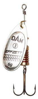LINGURITA ROTATIVA DAM STANDARD SPINNER NR.5 12G SINKING SILVER
