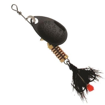 LINGURITA ROTATIVA MEPPS MOUCHE NOIR 1.5G / NOIRE