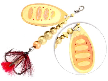LINGURITA ROTATIVA PONTOON21 BALL CONCEPT SPINNER 0 2.2G B03-001