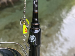 LINGURITA ROTATIVA RTB INLINE SPINNER #1 1.6G #03 SILVER BLADE