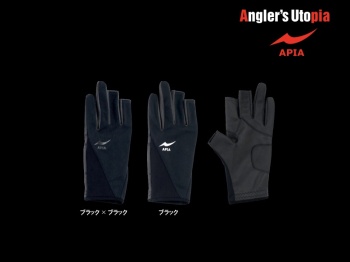 MANUSI APIA FINGER CUT GLOVE XL BLACK/BLACK