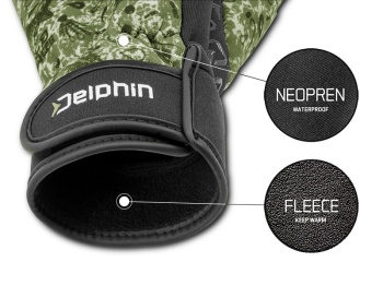 MANUSI DIN NEOPREN CU CAPTUSEALA FLEECE DELPHIN NEOFLIX L - Img 2