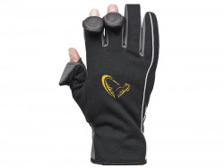 MANUSI SAVAGE GEAR SOFTSHELL WINTER BLACK MAR.XL