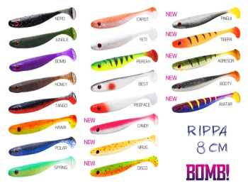 MIX TOP NALUCI BOMB RIPPA / 5BUC 8CM / AGRESOR+REDFACE+BEST+CANDY+VIRUS