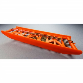 MONTURA CULISANTA GRIPPA CU RIG CRAP NO.9 ORANGE IN-LINE GRIP 85GR - Img 2