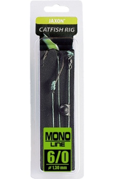 MONTURA JAXON CATFISH MONO RIG #4/0 1.30mm - Img 2