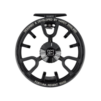 MULINETA MUSCA HARDY FORTUNA REGENT 10000 BLACK REEL - Img 7
