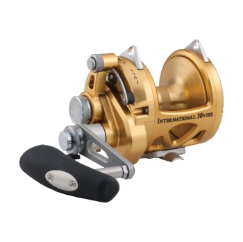 MULTIPLICATOR PENN INTERNATIONAL VISX 50 LEVER DRAG GOLD 3.5:1 / 1.3:1 RIGHT - Img 2