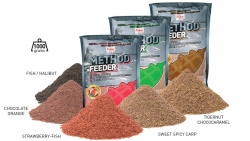 NADA CARP ZOOM METHOD FEEDER 1KG ORANGE-CHOCOLATE