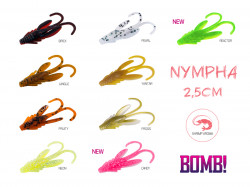 NALUCA SOFT BOMB NYMPHA / 10BUC 2.5CM / CANDY