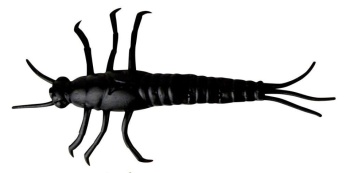NIMFA SAVAGE GEAR 3D PVC MAYFLY 5CM / BLACK 8BUC