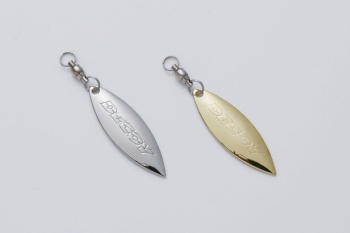 PALETA CU VARTEJ DECOY BL-6S WILLOW LEAF SILVER 2 2BUC/PLIC - Img 2