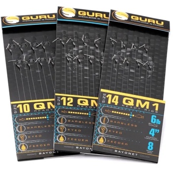 RIG GURU BAYONETS QM1 CARLIG NR.14 017MM/10CM 8BUC/PL