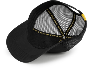 SAPCA BLACK CAT BLACK TRUCKER CAP - Img 3
