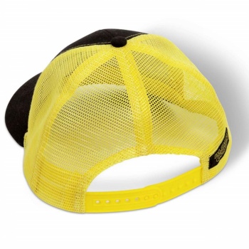 SAPCA BLACKCAT TRUCKER CAP BLACK YELLOW