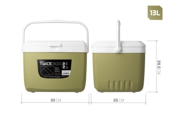 SET CUTII FRIGORIFICE DELPHIN TWICEBOX 2IN1 5L +13L / 2X400ML - Img 4