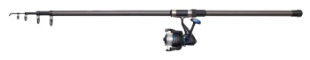 SET LANSETA + MULINETA DAM FULL TECH T-POWER 3.50M 80-150G + 60F 0.4 CMB