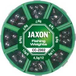 SET PLUMBI JAXON PICATURA NR 2 450GR 4.5/5/6/7/8/9/10/12GR