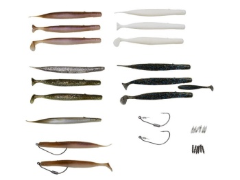 SET RAPITOR SAVAGE GEAR NALUCI + ACCESORII GRAVITY STICK 30+19BUC - Img 4