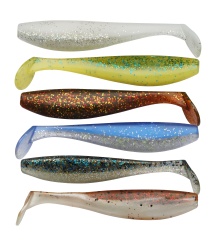 SET SHAD ABU GARCIA PADDLETAIL KIT 10CM 6PCS