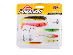 SET SHADURI BERKLEY POWERBAIT PRO PACK JIG MINNOW DARK WATER