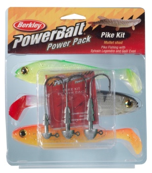 SET SHADURI BERKLEY POWERBAIT PRO PIKE PACK