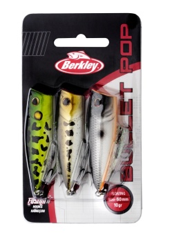 SET VOBLERE BERKLEY BULLET POP 3-PACK - Img 2