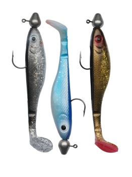 SHAD ABU GARCIA MCPREY 10GR RIGGED 3-PACK THE UV LEAGUE