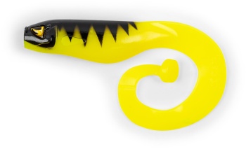 SHAD BLACK CAT MEGA CURL TAIL 22CM SHOCK PERCH
