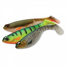 SHAD DAM EFFZETT SHADSTER POWER TAIL 8CM 5.6GR SPOTLIGHT GLOW UV