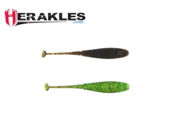 SHAD HERAKLES TINY TAIL 3.5 8.9cm GP/CH