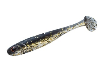 SHAD MAJOR CRAFT STABI SHAD SLIM 4 10.2cm #004 Black Gold