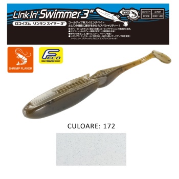 SHAD TIEMCO LINKIN SWIMMER 3 7.6CM CULOARE 172 9BUC/PLIC