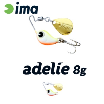 SPINNERTAIL IMA ADELIE 8 18MM 8GR 006 CHART BACK PEARL