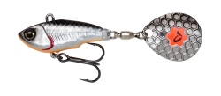 SPINNERTAIL SAVAGE GEAR FAT TAIL 8CM 24G SINKING DIRTY SILVER