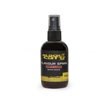 SPRAY AROMA BLACK CAT FLAVOUR SPRAY DIRTY LIVER 100ML.