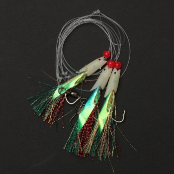 TAPARINA DAM 5 MACKREL GLOW HOKKAI NO.2/0 100CM/10CM 0.55/0.45MM