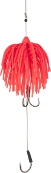 TEASER BLACK CAT REAL WORM TEASER 160G RED