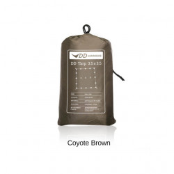 TENDA 3.5 X 3.5M PRELATA COYOTE BROWN DDHAMMOCKS