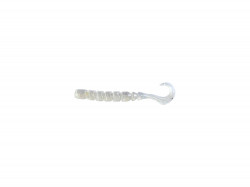 TWISTER MUSTAD AJI FINESSE MICRO 6.4CM CLEAR RAINBOW GLITTER 12BUC/PL