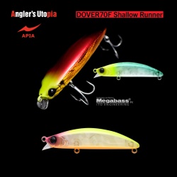 VOBLER APIA DOVER 70F SHALLOW RUNNER 70MM 8.5GR 11 CLEAR CROWN